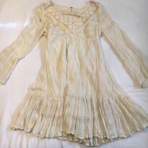 Beautiful white dress from Free People, never worn